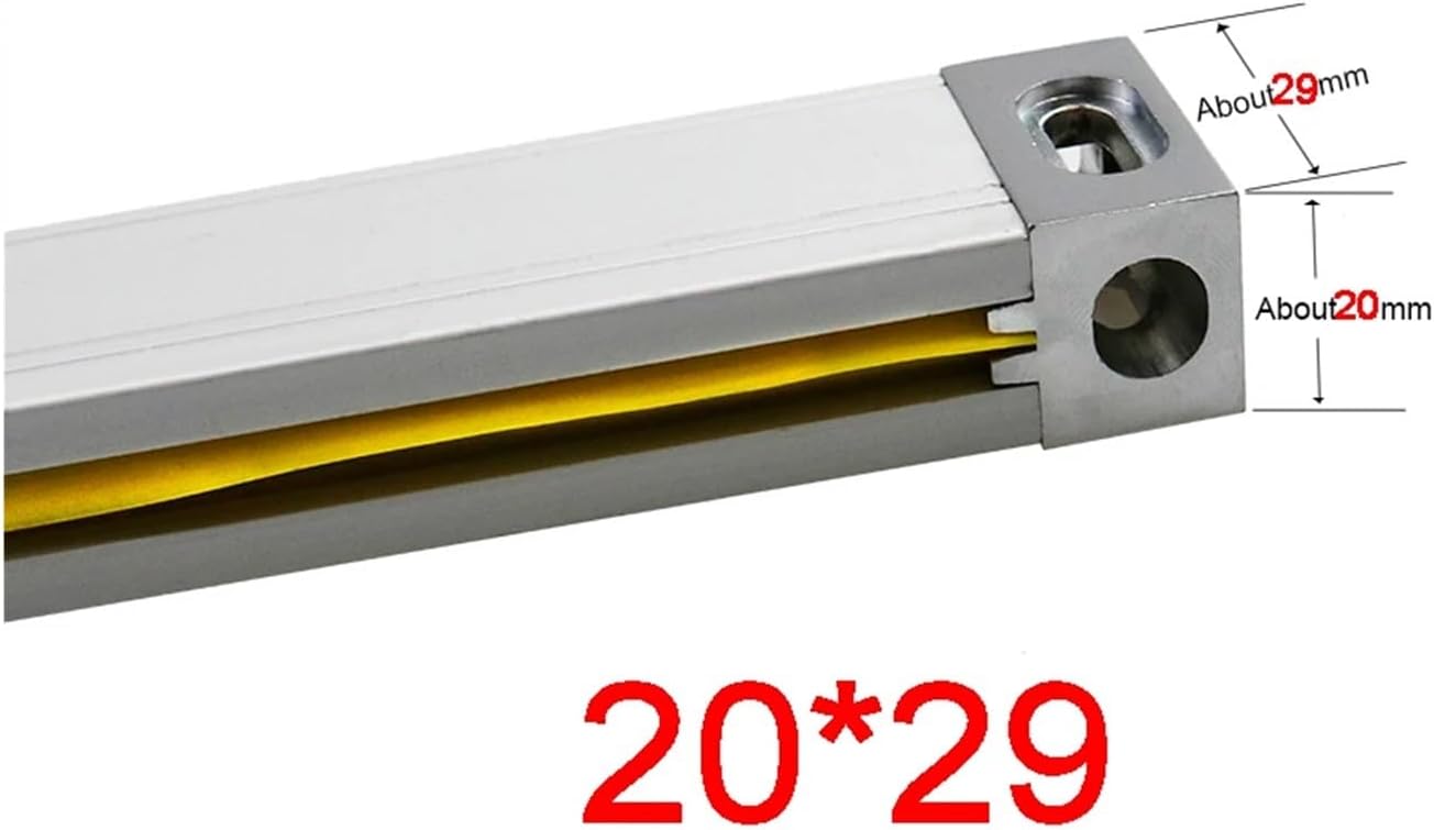 Slim Narrow Thin Small Linear Encoder Linear Optical Ruler 5U 5V TTL 20 * 29 Dimensions 50 100 150 200 250 300 for Machines - Precise Measurement(Slim 50mm)