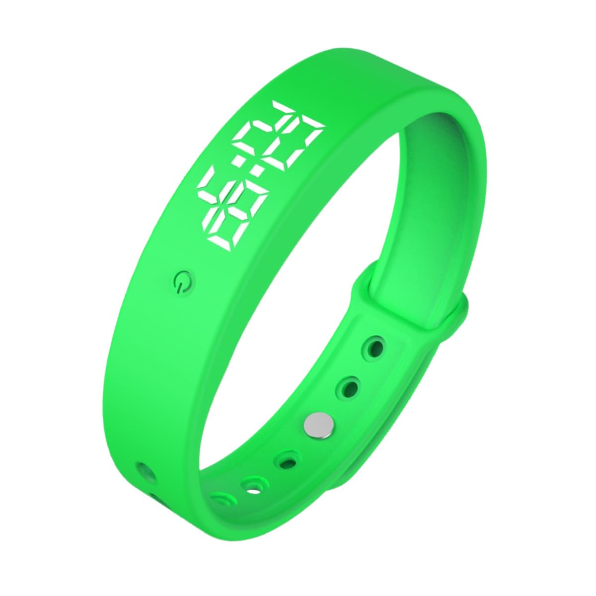 Heavy Sleeper Vibrating Alarm Wristband Silent Clock Watch for Deaf Deep