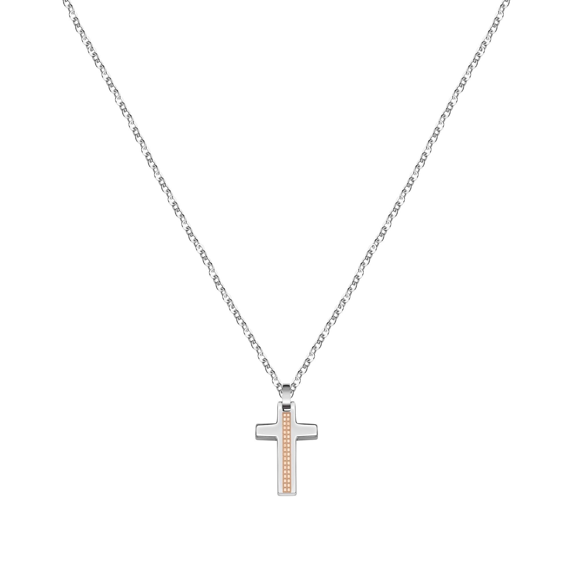 Morellato Collana Uomo, Collezione Motown, in Acciaio, PVD Oro rosa - SALS44