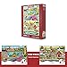 Pixlora 1000 Piece Puzzle for Adults, 2 Pack City and Countryside Jigsaw Puzzles, Landscape Theme, Challenging Puzzles for Family Game Night, Ideal for Home Decor