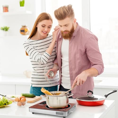 Image of Portable Electric Single Burner Cooktop,3500W Infrared Hot Plate