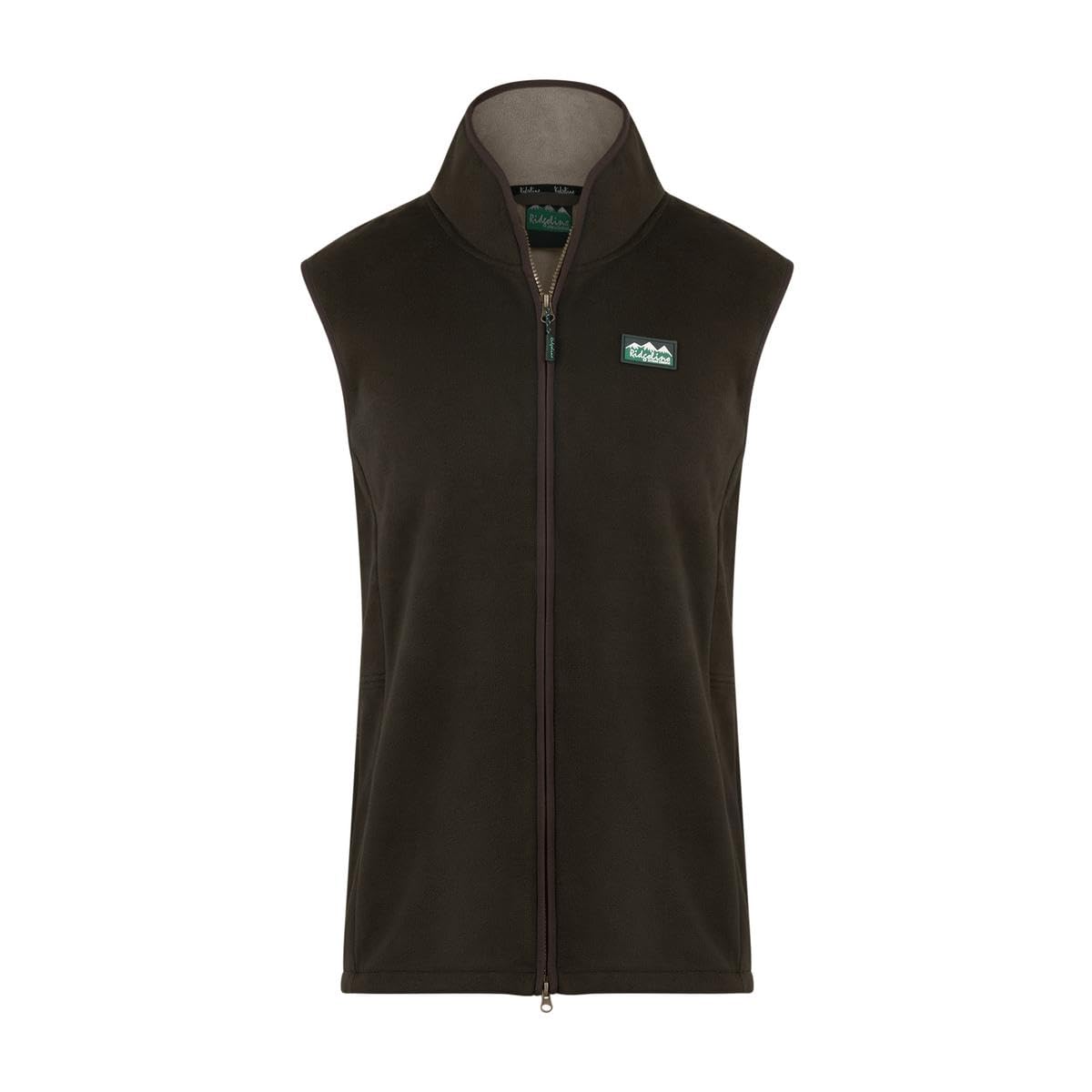 Ridgeline Mens Kodiak Gilet Deep Forest - Warm, windproof fleece gilet., Southern Star 340 Pro fleece.
