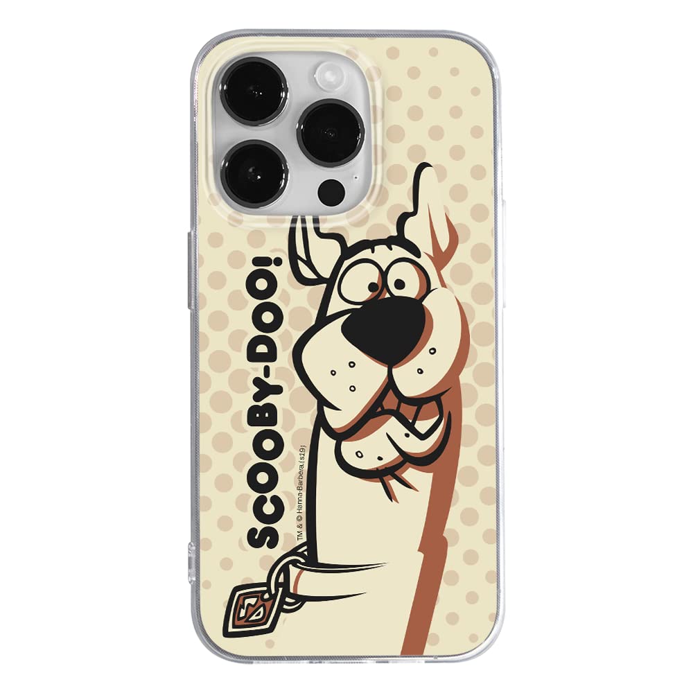 ERT GROUP mobile phone case for Iphone 14 PRO original and officially Licensed Scooby Doo pattern 009 optimally adapted to the shape of the mobile phone, case made of TPU