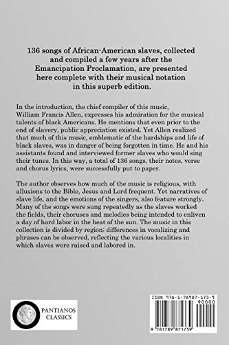 Slave Songs of the United States: 136 Songs Complete with Sheet Music and Notes on Slavery and African-American History - Image 2