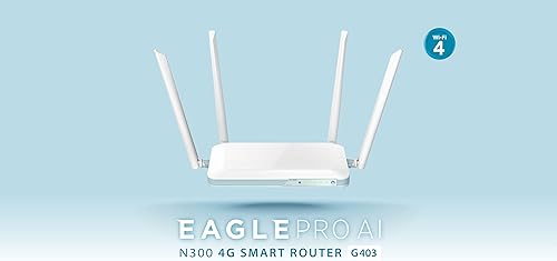 D-Link G403/E Eagle PRO AI N300 Smart Router ( Download bis — nuotrauka 6
