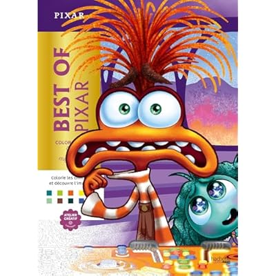Coloriages myst&egrave;res Disney - Best of Pixar