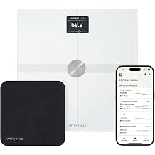 WITHINGS Body Smart + Cleaning Kit - Accurate Scale for Body Weight and Fat Percentage, Body Composition Wi-Fi and Bluetooth Weight Scale, Smart Scale Apple Health Compatible, Bathroom Scale, White