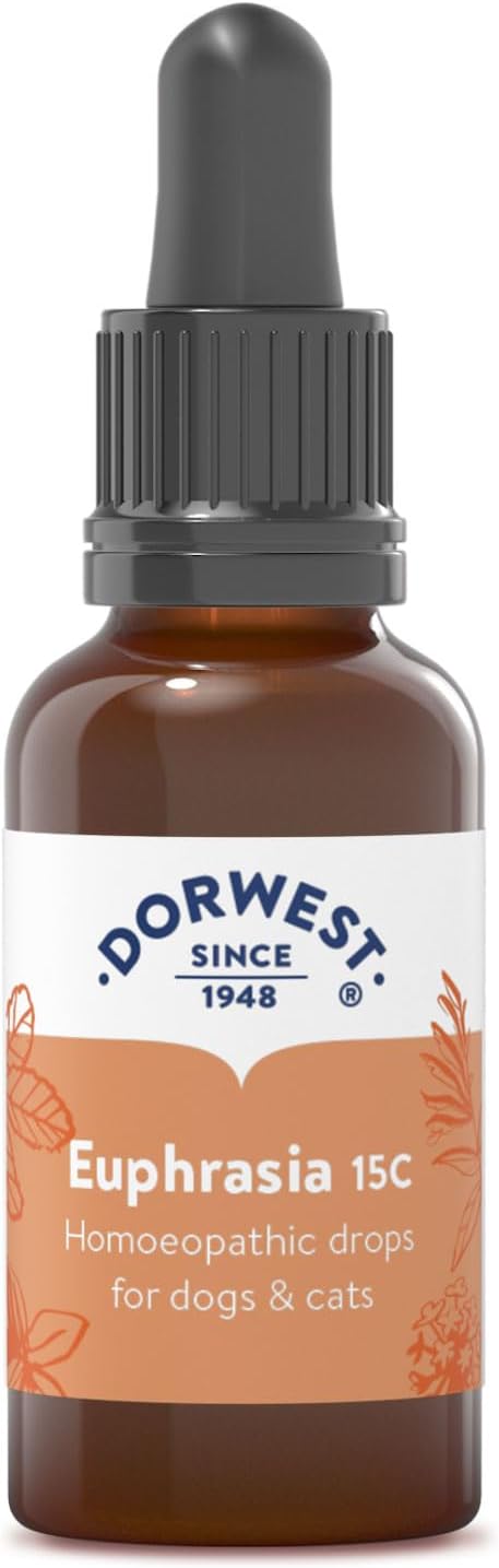 Dorwest Herbs Euphrasia 15C Homoeopathic Liquid Remedy for Dogs & Cats - 15ml