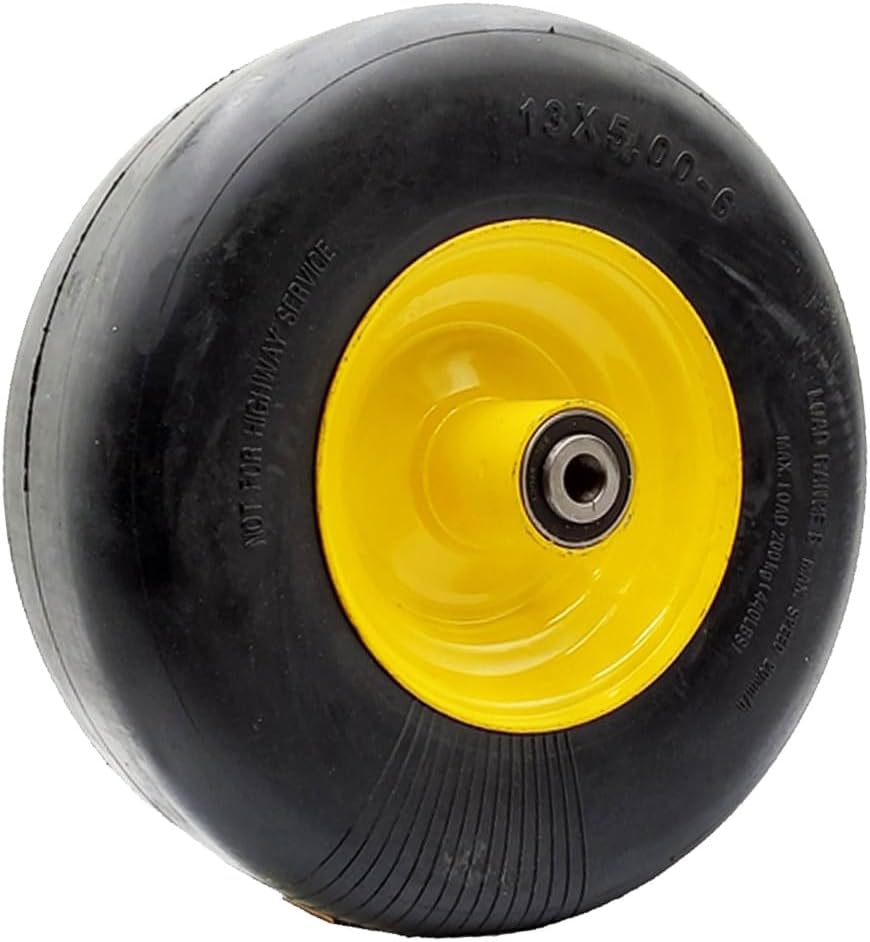 13X5X6 No Flat Solid Tire Wheel Assembly Replaces TCA13769 TCA12430 B1WL58 D38009