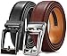 Leather Ratchet Dress Belt 2 Pack 1 3/8