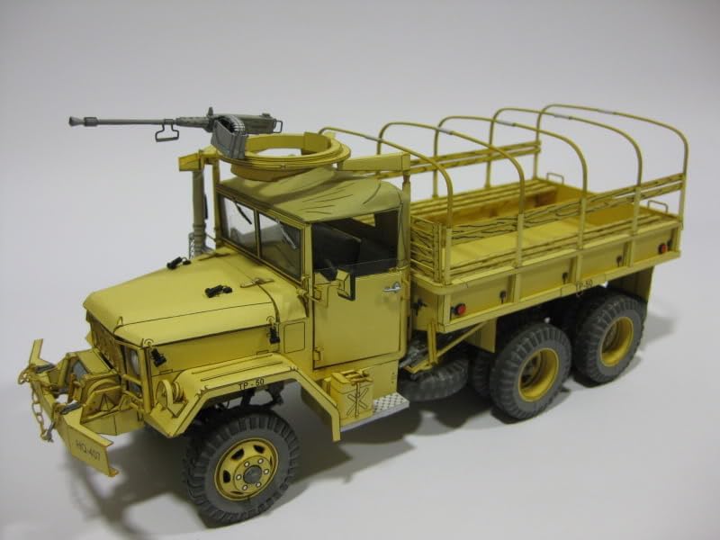 Canglan Technology 1:25 Scale American M35A2 6x6 Armed Truck Military Vehicle 3D Paper Model Kit