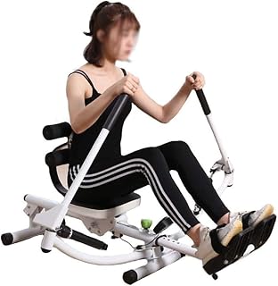 Rowing Machines, Rowing Machine,Dual Hydraulic Sculling Rowing Machine with 12 Resistance Levels 3 Grades Slope for Home Cardio Workout,for Men and Women
