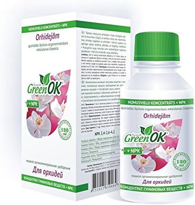 greenok orquídea crecimiento Activador acelerador organicliquid humate + NPK 4.1fl oz