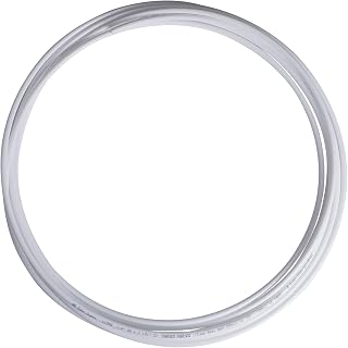 John Guest 1/4" Polyethylene Plastic Tubing Tube Flexible Water Hose Pipes For Reverse Osmosis Systems Refrigerator Ice Makers Aquarium NSF 51,61 Certification (White 25FT)