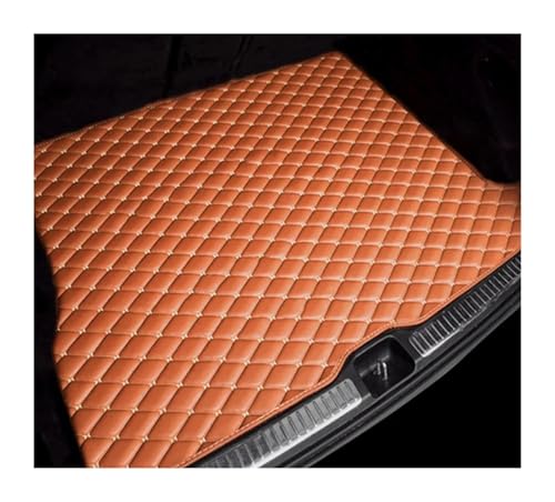 Tapis de coffre arrière marron pour VW Tiguan 5 places idéal pour les sorties en famille