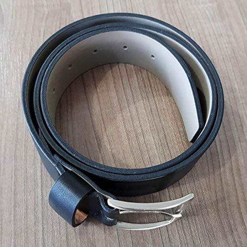 Fasolo, E9751T095, Cinto Masculino Cinta de Social Liso 95 cm, cor Preto, Couro