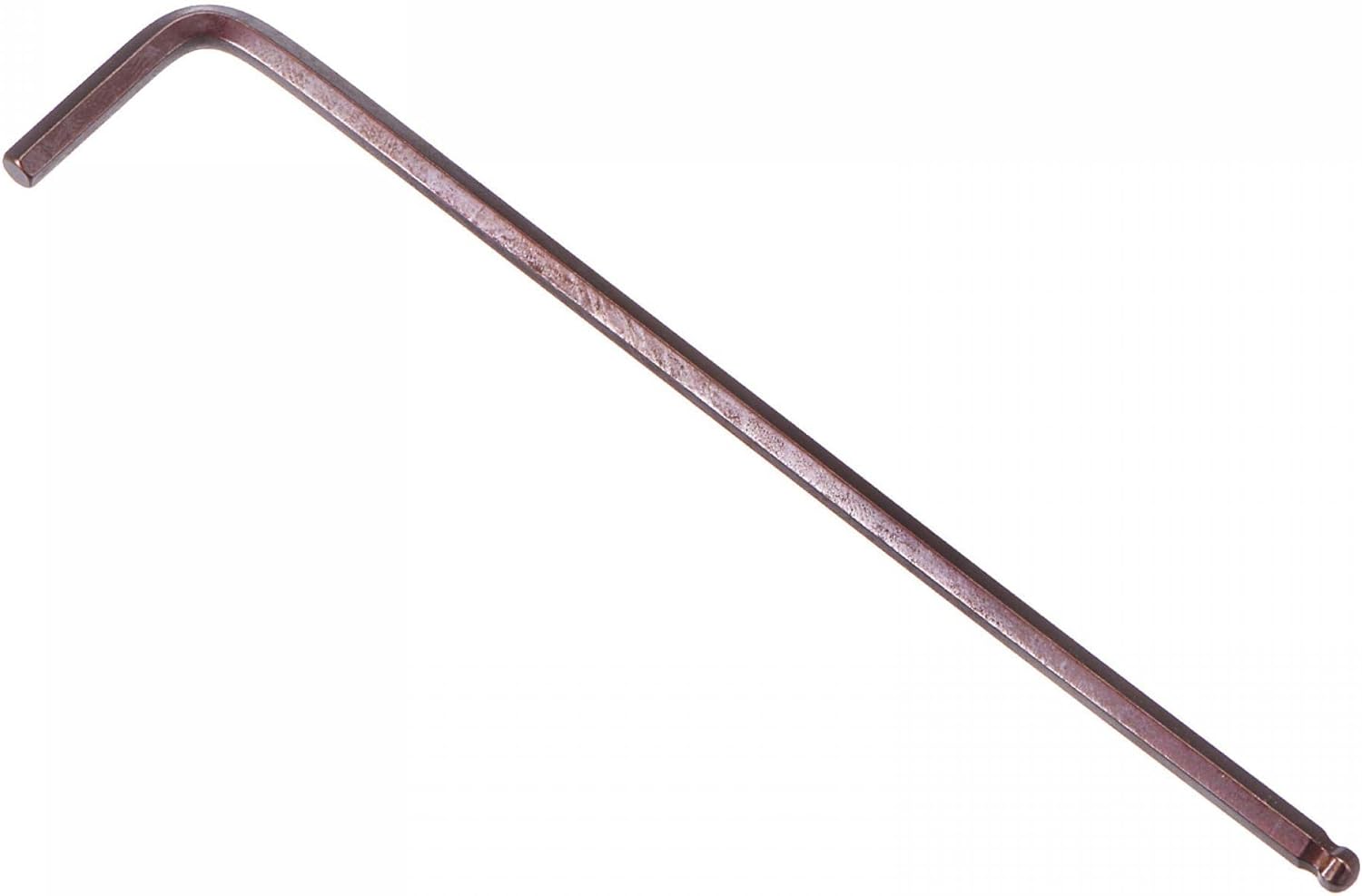 uxcell 4mm Ball End Hex Key Wrench, L Shaped Extra Long Arm S2 Steel Repairing Tool, Metric