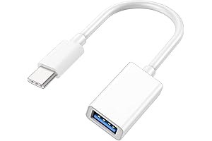 Apple MJ1M2AM/A USB-C to USB Adapter for iPhone 15 Pro Max