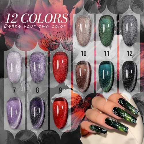 A’DOR BEAUTY Cat Eye Gel Nail Polish 15 mL miniatura 6