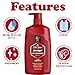 Old Spice Swagger Body Wash, 2 Pack, Extra Large Man Sized Shower Gel for Men, Red Collection Cedarwood Fresh Scent, 30 oz. Each