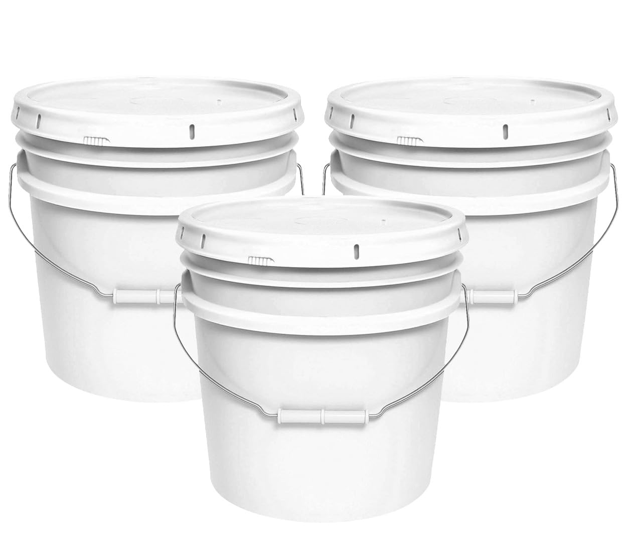 MKS Plastics 3.5-Gallon Bucket with Airtight Lid
