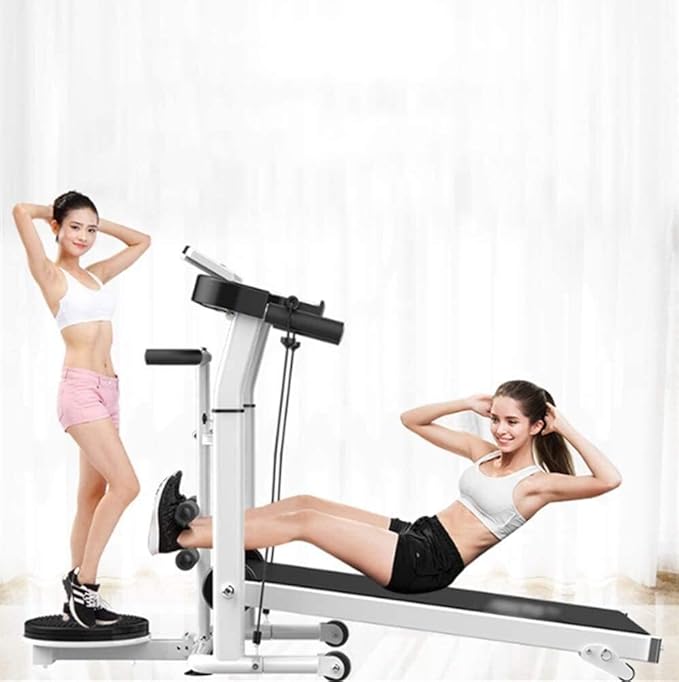 Caminadora Plegable Mecánica RJYYYDS, Soporte 150 kg, para Casa/Oficina miniatura 5