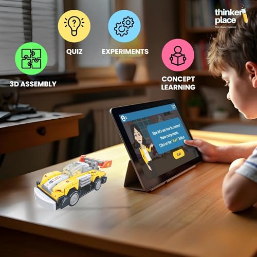 Image of 8-in-1 Super Racing Car Pioneer (99 Pieces) | Learn About Speed | Building Block Set for Kids Age 6+ | STEM Educational Toy | Build, Collect & Create Mega Robot | Science & Learning Toy