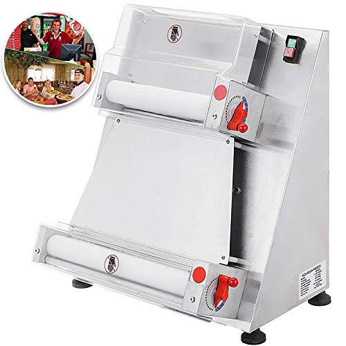 VEVOR Commercial Dough Roller Sheeter 370W Automatically Suitable for Noodle Pizza Bread