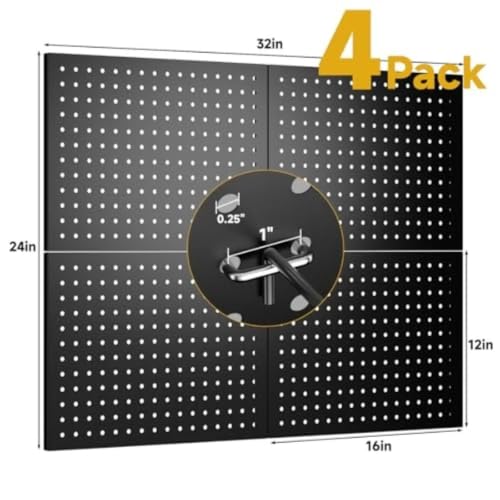 Tablero de clavijas modular para optimizar el espacio en su garaje 3