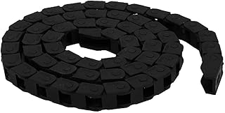 New Lon0167 10mmx10mm Black Featured Nylon Towline Cable reliable efficacy Drag Chain Wire Carrier 1.15M Length(id:9d8 24 1b c1f)