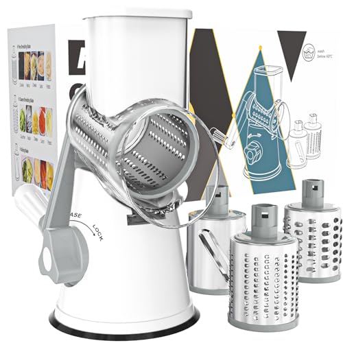 Cambom Rotary Cheese Grater White