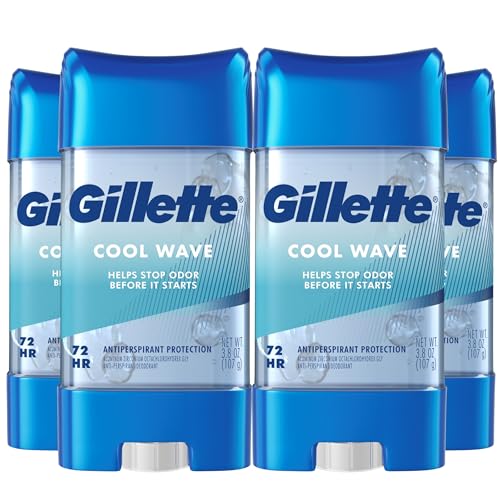 Gillette Antiperspirant and Deodorant for Men, 72hr Clinical Strength Sweat & Odor Protection, Long...
