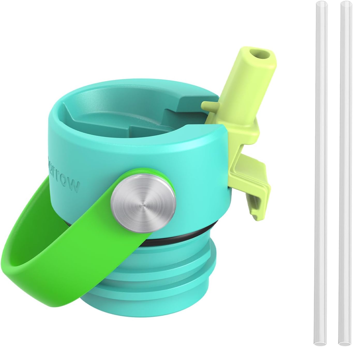 Super Sparrow Insulated Water Bottle - 17 Oz / 25 Oz / 34 Oz - Standard Mouth FlipFlow Flask - BPA Free, Leak Proof Drink Bottle- Ergonomic Straw Water Bottles for Work, Gym, Travel, Sports - Image 4