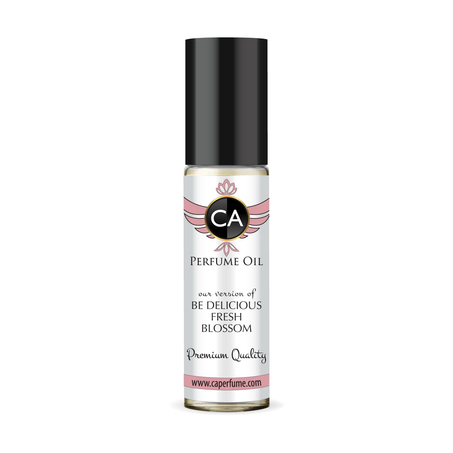 CA PerfumeImpression of Karan Be Delicious Fresh Blossom For Women Replica Fragrance Body Oil Dupes Alcohol-Free Sample Travel Size Concentrated Long Lasting Attar Roll-On 0.3 Fl Oz/10ml