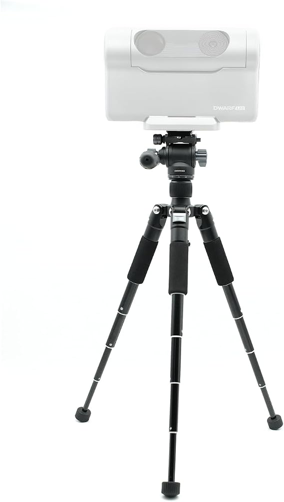 Dwarflab Folding Mini Tripod Compatible with DWARF 3 and DWARF mini, 1/4 inch Screw, Head Mount, EQ Mode Compatible