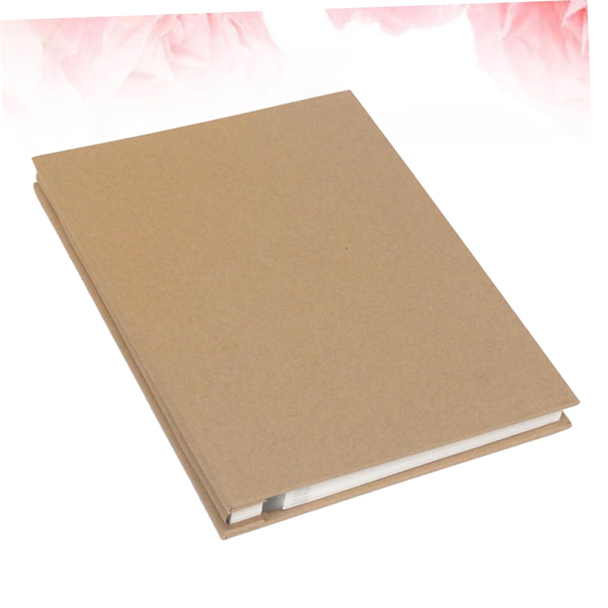 Álbum de Fotos DIY Autoadhesivo 20 Hojas de Papel Kraft | 1 Pieza, Encuadernación Firme, Film Autoadhesivo, Tono Caqui, para Boda y Navidad