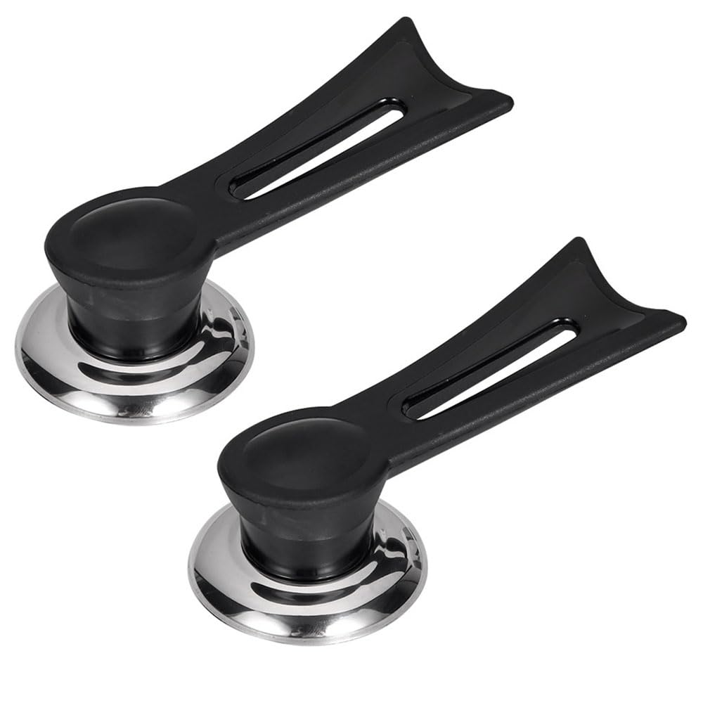 2pcs Pot Lid Handle Holder Pot Cover Replacement Handle Pan Lid Handle Cookware Standing for Frying Pan Lid Universal Pan