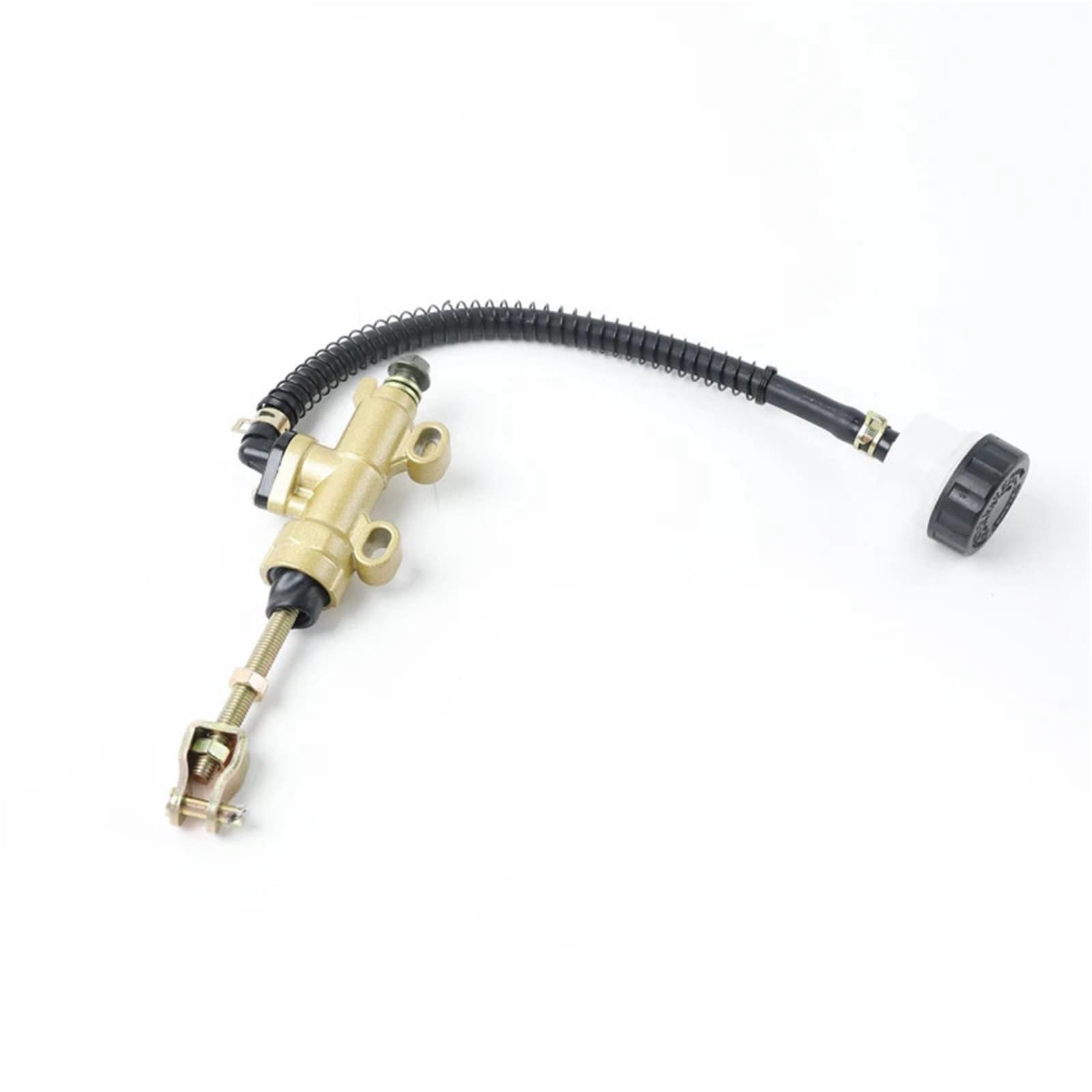 PAOSDPL Universal Motorcycle ATV Rear Hydraulic Brake Pump Foot Piston Control Master Cylinder Caliper Rear Brake Pump Brake Pump