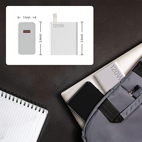 Sgqgs WC-VW80 For Xiaomi Charger 120W Hypercharge Fast Wall Charger thumb #7
