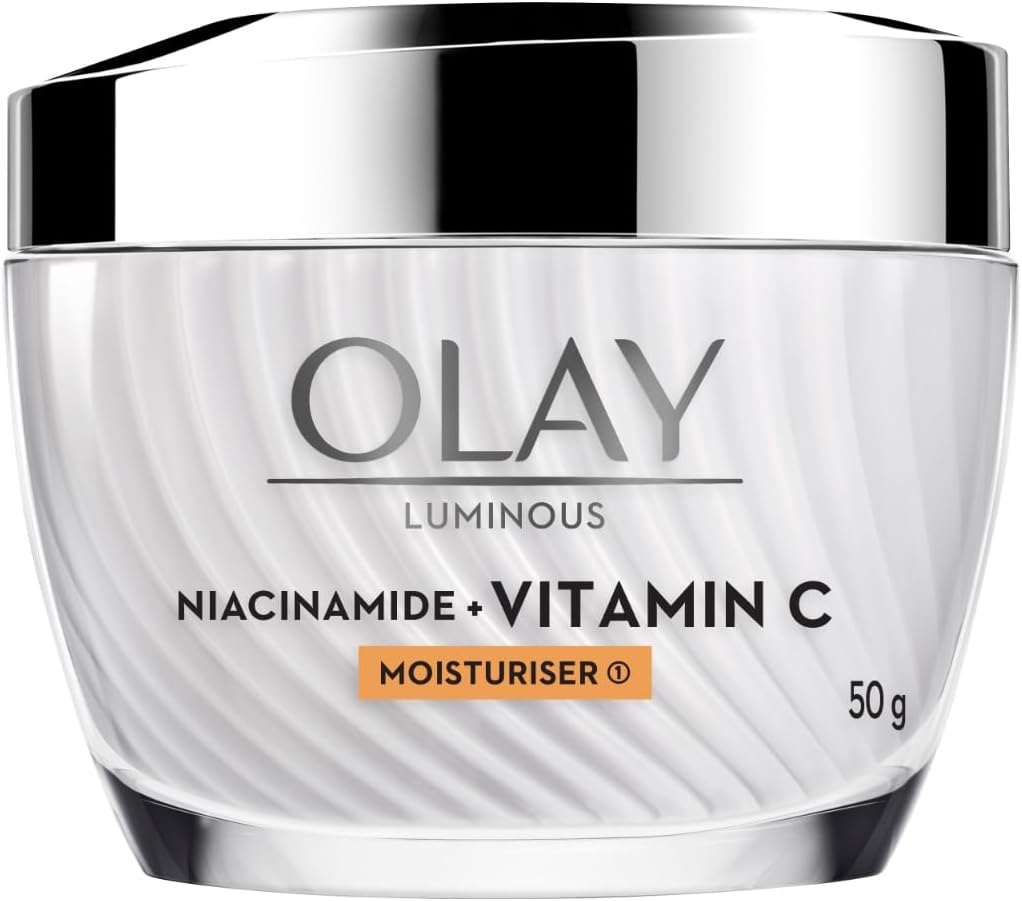 Olay Vitamin C Face Cream with Niacinamide l Even Glow & Smooth Texture l Normal, Oily, Dry & Combination Skin l Parabens & Sulphate-free l 50g