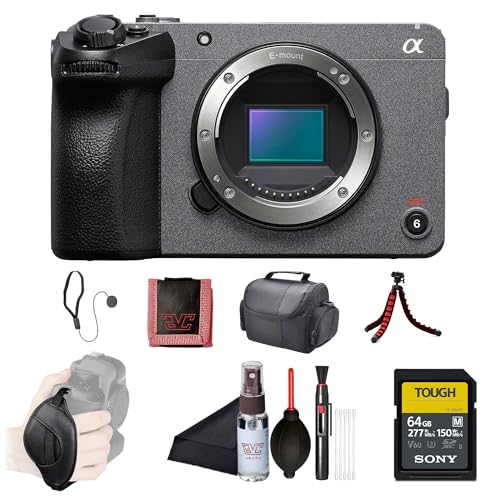 Sony FX30 �V�l�}���C���J�����{�f�B(ILME-FX30B) ? 26MP APS-C�Z���T�[ | 4K Super 35 �^�� | 64GB SF-G �^�t�J�[�h�A�o�b�O�A�t���b�N�X�O�r�A�n���h�X�g���b�v�A�J�[�h���z�A�L���b�v�L�[�p�[�A�N���[�j��