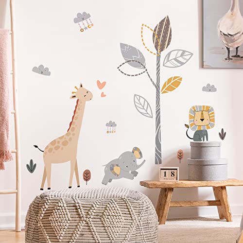 Vinilos adhesivos infantiles con animales de bosque adorables miniatura 5