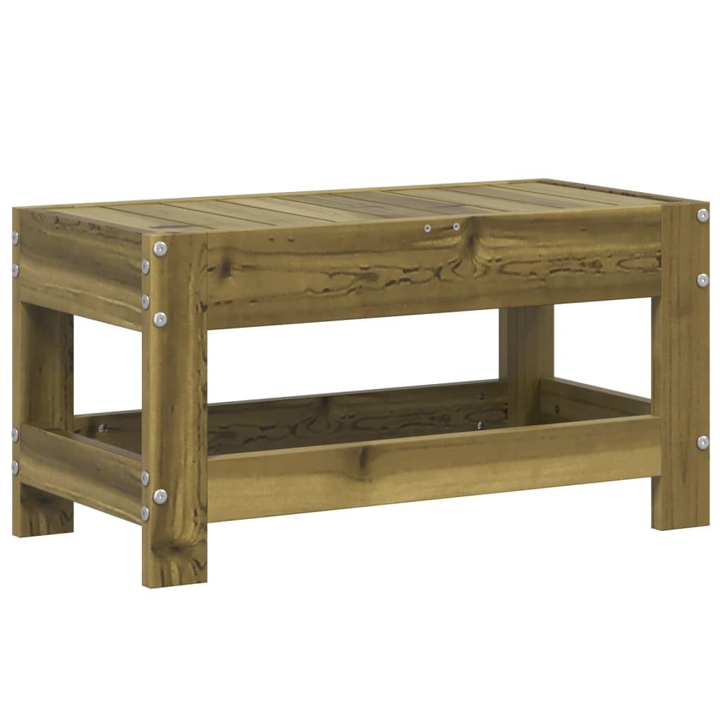 Fengshui Taboret ogrodowy 62 x 30 x 32 cm impregnowane drewno sosnowe