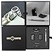 Link- watch adapter compatible with LEATHERMAN TREAD - Black (compatible with Apple watch 44mm/ 42mm, Black, TREAD)