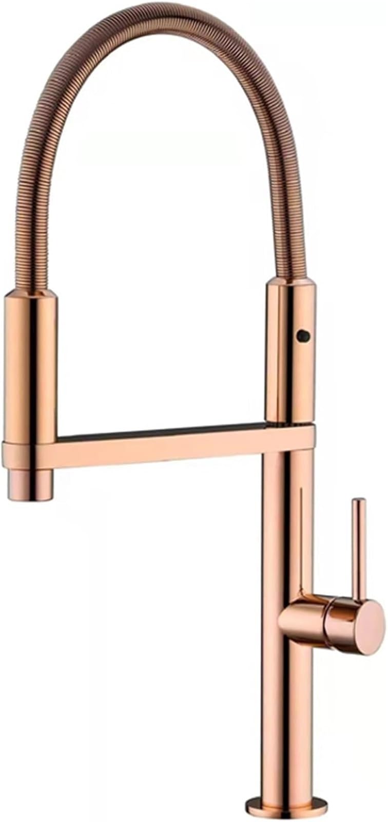 Robinet de cuisine double bec haut pour nettoyer facilement les grandes casseroles