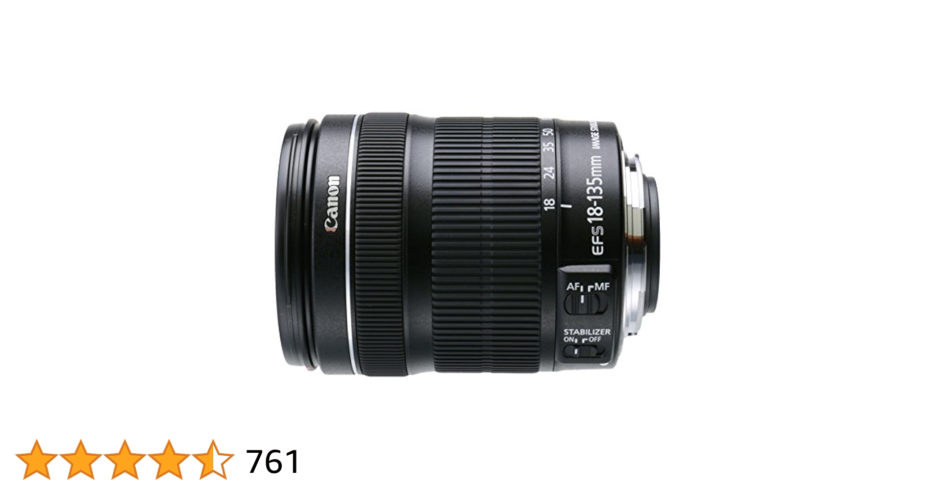 Amazon | Canon EF-S - Zoom lens - 18 mm - 135 mm - f/3.5-5.6