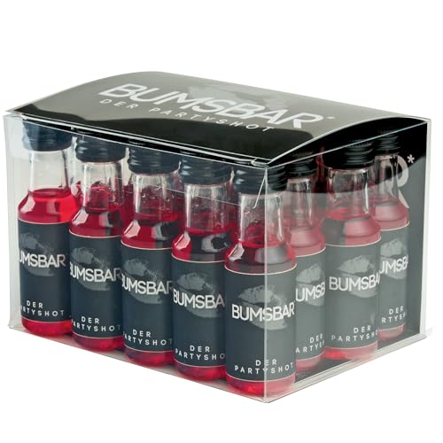 Kinky Drinks BUMSBAR Shot by IN-SPIRIT Granatapfellikör PET 20 x 20 ml = 400ml 16%