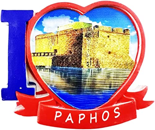 Cyprus Paphos Paphos - Imán para nevera, diseño de Paphos