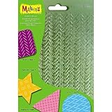Makin's USA M380-7 Clay Texture Sheets, 7 by 5-1/2-Inch, 4-Pack