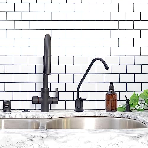 Westbrass D2031-Nl-62 8" Touch-Flo Style Pure Cold Water Dispenser Faucet, Matte Black #TOP2